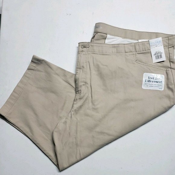 Riders by Lee Indigo Women's Plus Size Twill Capri - Picture 5 of 5